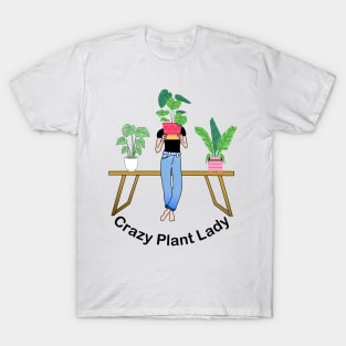 Crazy Plant Lady T-Shirt